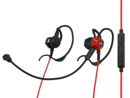 Slušalke Bluetooth z mikrofonom B-16 rdeče