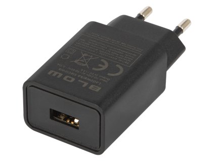 Omrežni polnilnik z vtičnico, USB 1,5A