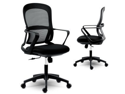 Pisarniški stol Haga črna