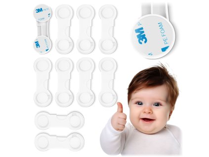 Omejitev za omarice 798300 10 kosov bela