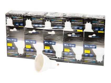 LED žarnica GU10 8W 230V nevtralna,10kos