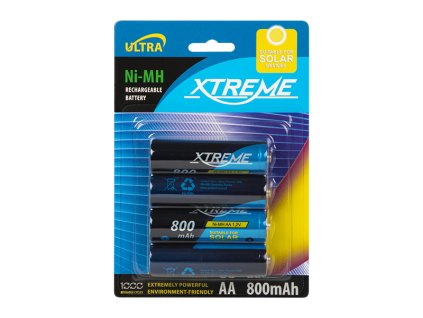 Polnilne baterije AA R6 Ni-MH 800mAh XTREME