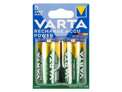 Baterije D R20 Ni-MH D 3000mAh VARTA