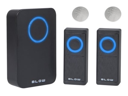 Brezžični zvonec DPB-21 črni