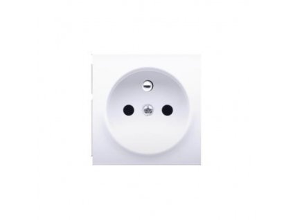 KONTAKT-SIMON bela pokrovka vtičnice DGZ1ZP/11