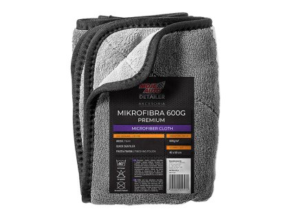 Premium krpa iz mikrovlaken 600 g/m2 60x40 cm DETAILER 52-253-