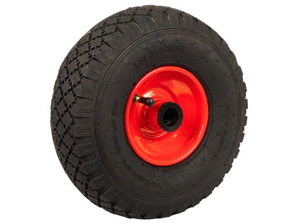 Kolo za samokolnico 26cm 260x85 3,00/4 RDEČE