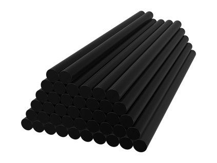 Črne lepilne palice za pištolo 1kg 11/200mm