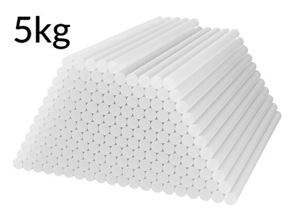 Lepilne palice za lepilno pištolo 7mm x 150mm prozorne 5kg 14-265-