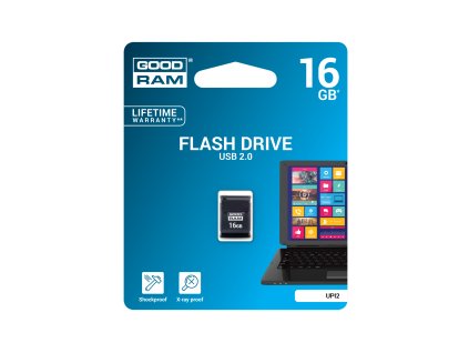 MINI USB kľúč Goodram Piccolo 2.0 16GB čierna