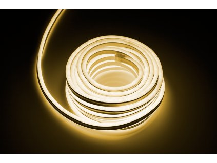 LED kábel 10m, 7,4W, 230V, teplá biela