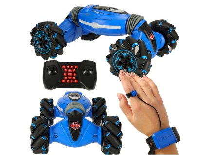 RC auto Kaskadérske kúsky tanečný kúsok 360 modrá