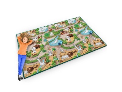 Pena podloga za barvanje, zvita 200 x 120 x 0,3 cm Ricokids RK-343