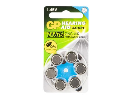 Gumbne baterije ZA675 GP 1,4V 11,6x5,4 mm