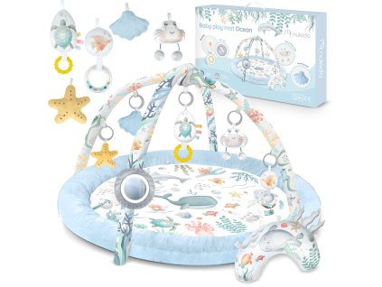 Igralna podloga Ocean - modra