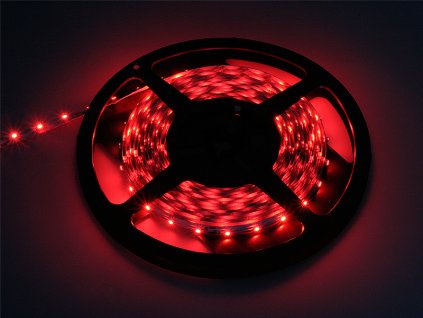 LED trak rdeč 3528 5m/300