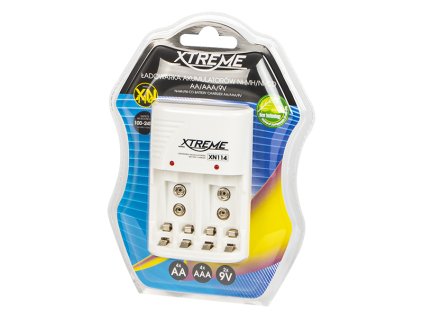 Polnilec za baterije XTREME XN-114 AA/AAA/9V