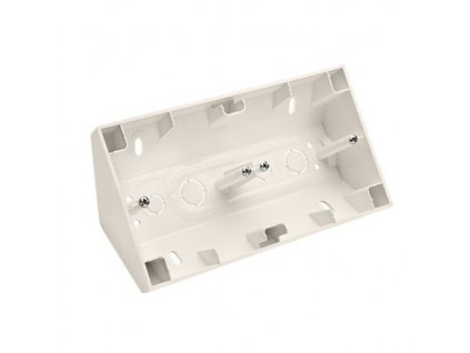 Kotna ometna škatla dvakratna, Simon 54 premium bež