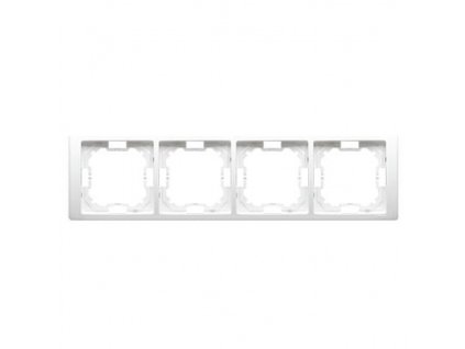 Štiristranski okvir Simon Basic NEOS bel