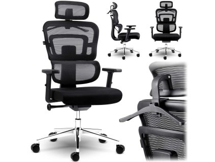 Pisarniški stol Nicea črna