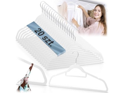 Obešalniki 20 kosov. MS-859 Massido