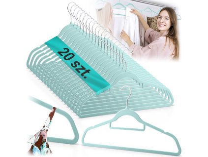 Obešalniki 20 kos. MS-859 Massido