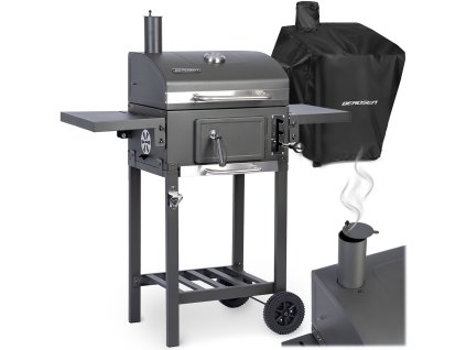 grill weglowy z pokrowcem ber 51563