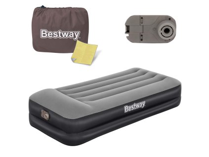 materac welurowy z pompka ele 31907