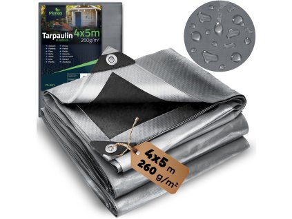 plandeka 500 x 400 cm 260 g m 56810