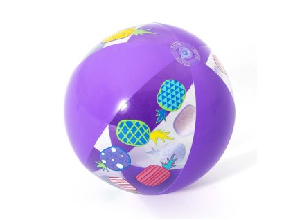 pilka plazowa 51 cm fioletowa 32790