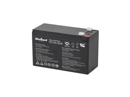 Gel baterija Rebel 12V 7Ah BAT0402