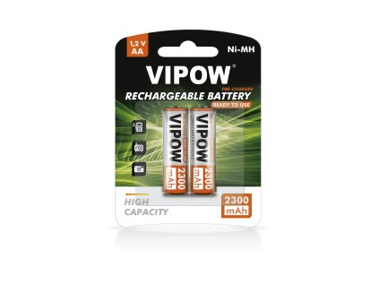Polnilne baterije AA 2300 mAh Ni-MH 2 kosa BAT2001