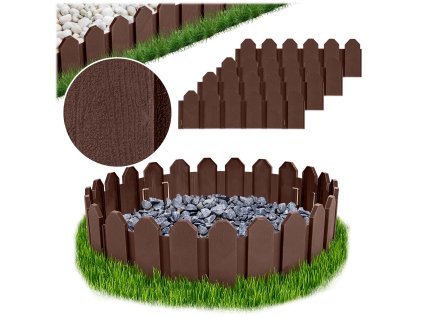 Vrtna obroba Plonos 240 cm PL-960 rjava