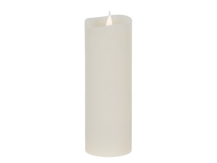 LED sveča velika slonova kost