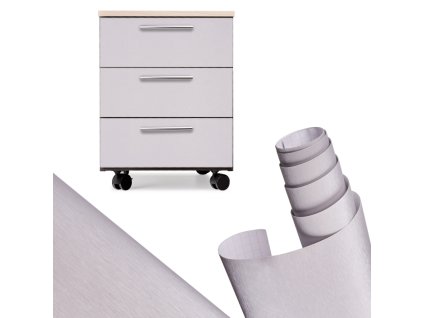 Folia rolka metalic szczotkowana srebrna 1 52x30m 101496%282%29