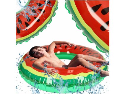 Napihljiv obroč lubenica 80 cm