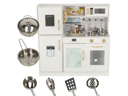 Kuchnia drewniana dla dzieci z lodowka 139665