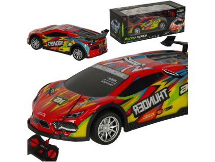 RC športni avto rdeči
