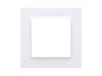 Enojni okvir Simon 10 beli