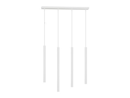 Moderna bela viseča svetilka 4x20W G9