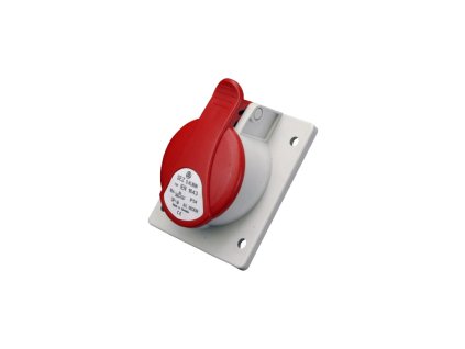 Kotni industrijski vtič 16A/5P IP44