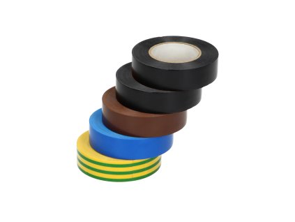 Set 5 barvnih izolacijskih trakov 10m