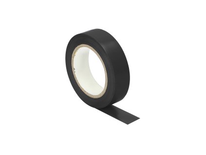 Črna negorljiva izolacijska trak 15mm, 10 kosov