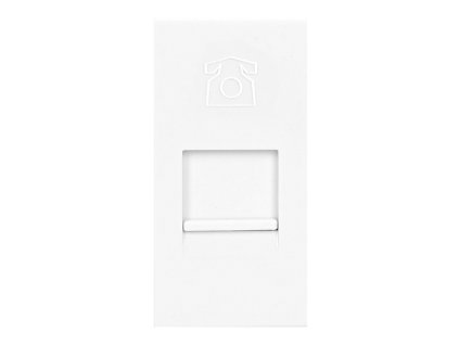 Bel panel RJ11 za pohištvo