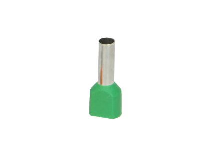Izolirani dvojni kabelski tulček 6mm?, 100kos.