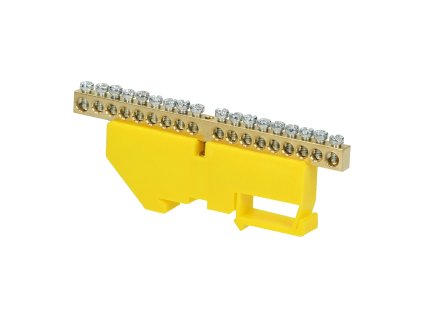 Razdelilna sponka 18-polna rumena