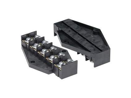 Povezovalna plošča 5 poti 16 mm2 za elektroinštalacije