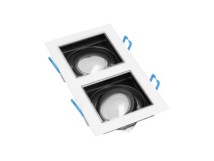 Dekorativni okvir za LED/halogen, bela+črna