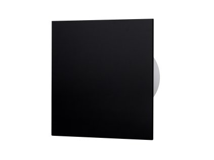 Ventilatorska rešetka - steklen panel črna