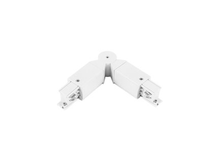 Beli nastavljiv priključek za svetlobno letev